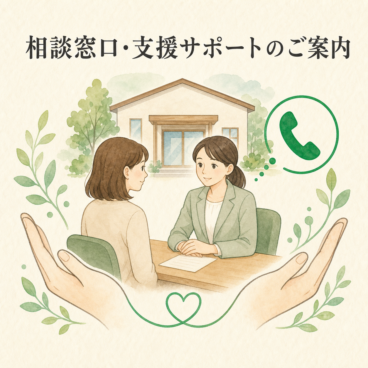 相談窓口・支援サポートのご案内