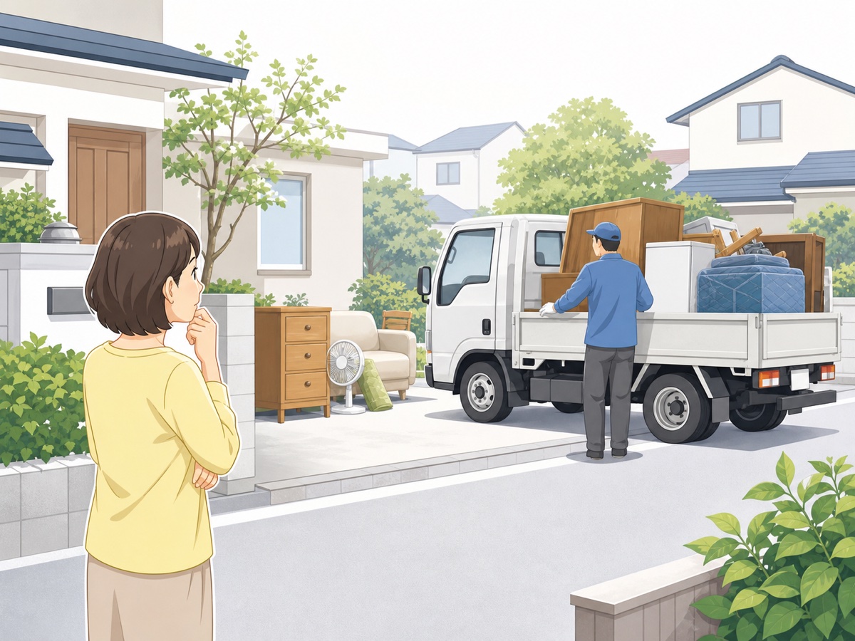 悪質な不用品回収業者への注意