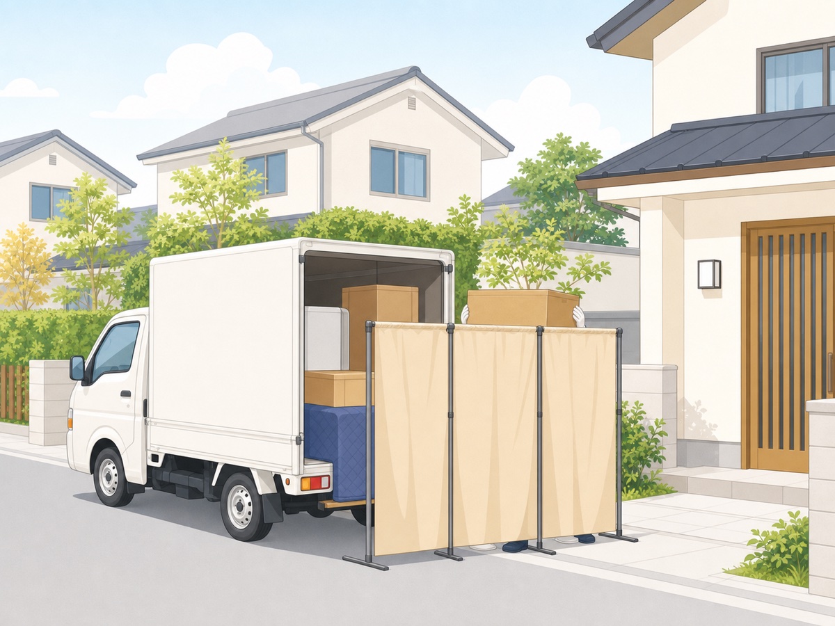 近隣に配慮したプライバシー対応