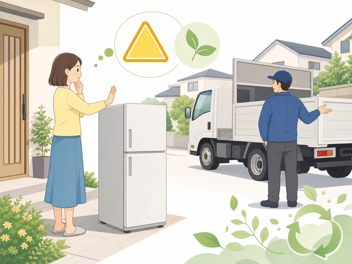 無料回収をうたう悪質業者への注意
