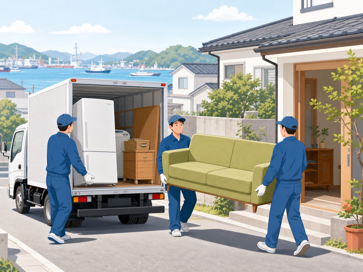 不用品を運び出す回収サービスのイメージ