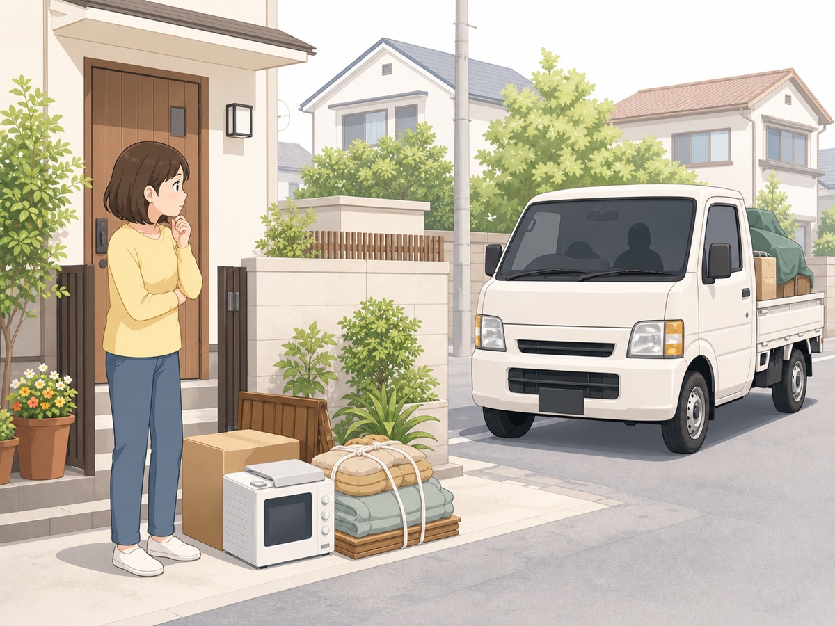 悪質な不用品回収業者への注意