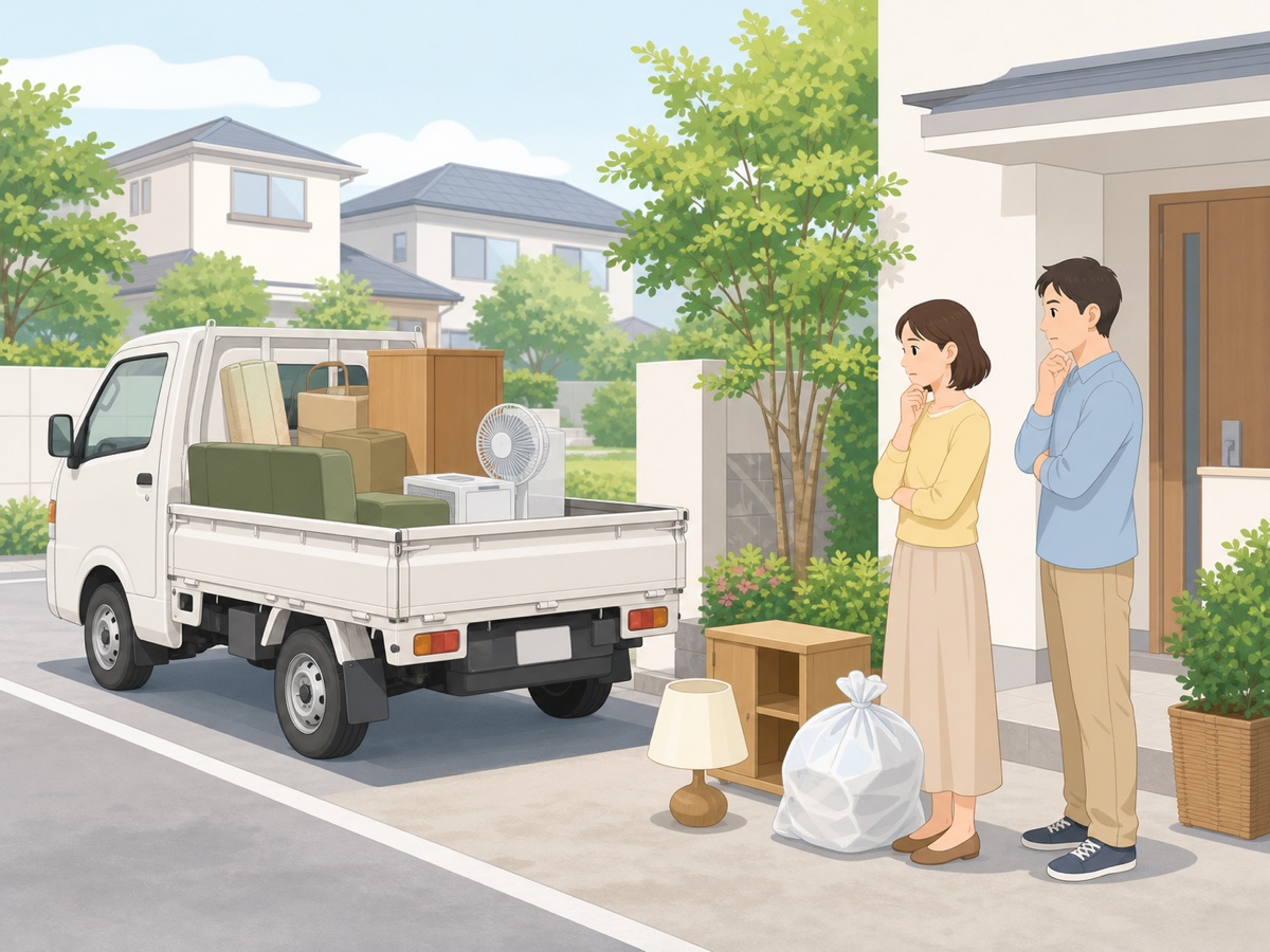 悪質な不用品回収業者への注意