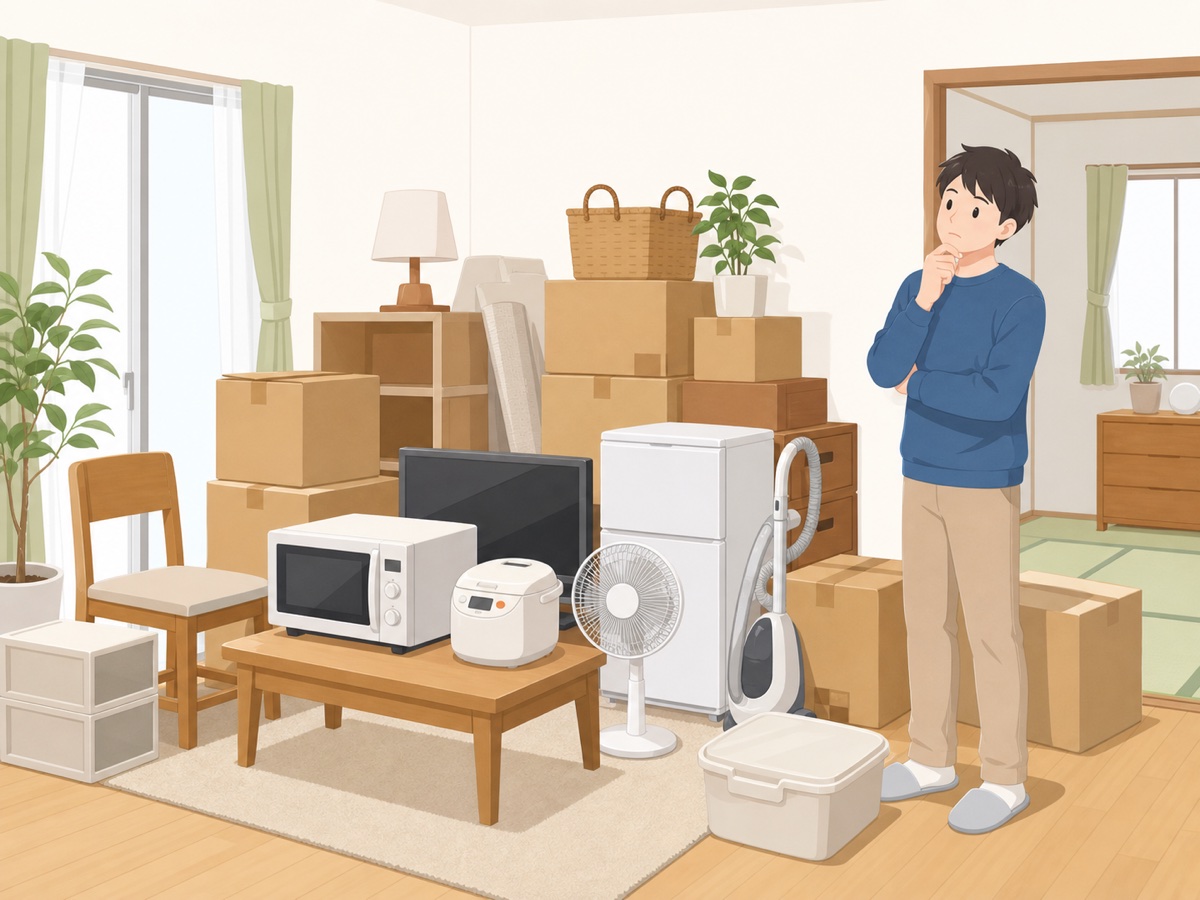 引越しで不用品処分が大変な理由