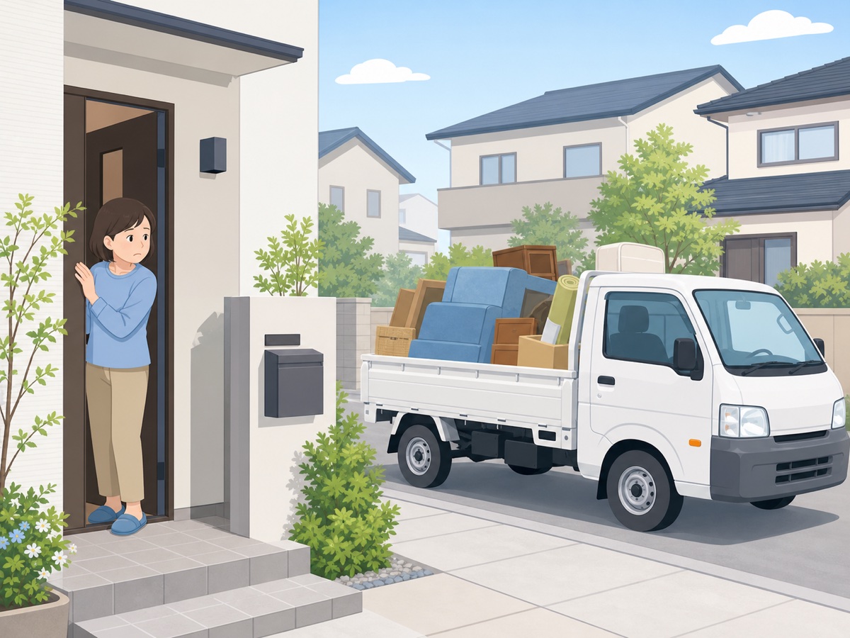 悪質な不用品回収業者への注意