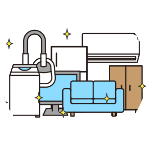 きれいに掃除して再利用できるように！